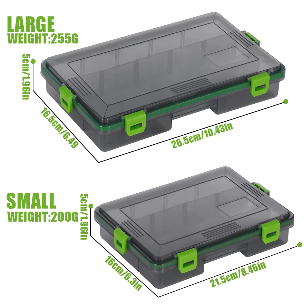 SAMOLLA Fishing Tackle Waterproof Box